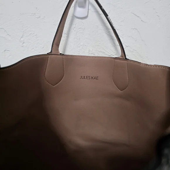 Jules Kae Urban Outfitters Snakeskin Tote Bag - Picture 6 of 12